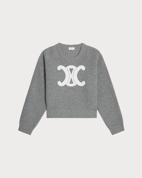 CELINE Crew Neck Sweater Fine Knit Wool(Many)