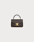 CELINE Teen Nino Bag Triomphe Canvas | 赛琳 手袋 (啡色老花)