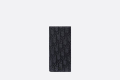 CHRISTIAN DIOR Vertical Long Wallet | 迪奧 長銀包 (Black)