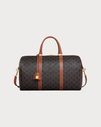 CELINE Medium Travel Bag Triomphe Canvas | 赛琳 旅行袋 (中码/啡色老花)