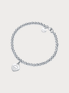 TIFFANY & CO. Return to Tiffany Heart Tag Bead Bracelet(Silver)