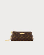 LOUIS VUITTON M13567 Eva Pochette Bag Monogram Coated Canvas(Brown)