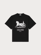 CELINE (M) T-Shirt Cotton Jersey(2 Colors)