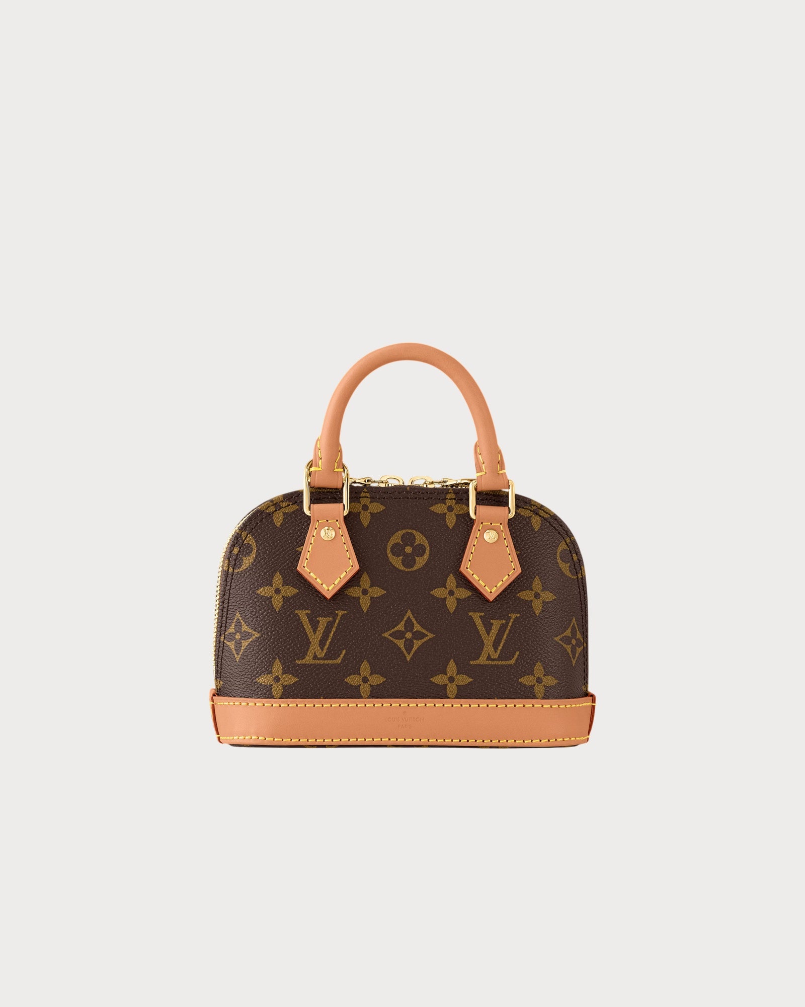 LOUIS VUITTON M82717 Alma Bag Monogram Coated Canvas(Nano/Brown