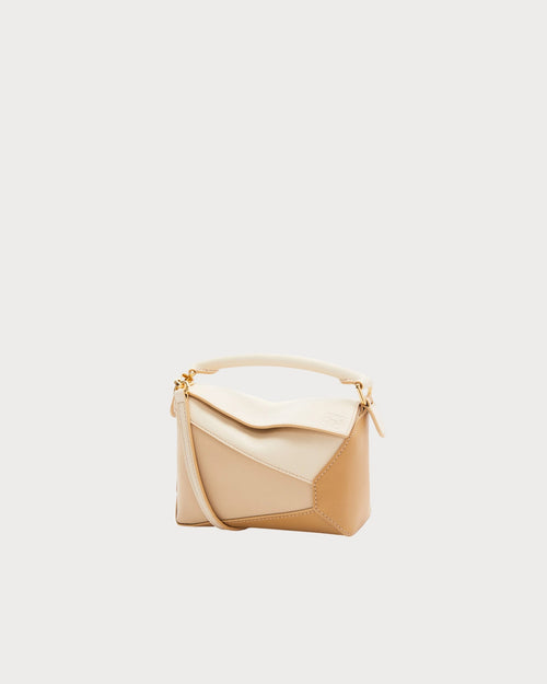LOEWE Puzzle Bag(Mini/Beige/Multicolor)
