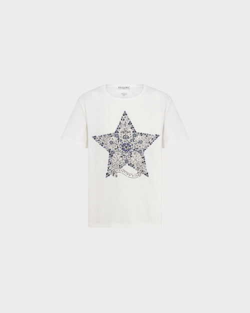 CHRISTIAN DIOR Embroidered T-Shirt | 迪奧 T裇 (白色)