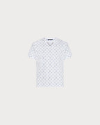 LOUIS VUITTON 1A8QDI LV Escale Printed T-Shirt | 路易威登 女装短袖上衣 (白色)