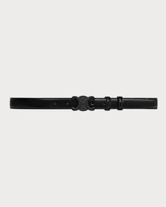 CELINE Medium Triomphe Belt So Black | 赛琳 皮带 (全黑色)