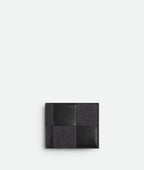 BOTTEGA VENETA Men's Cassette Bi-Fold Wallet With Coin Purse | 葆蝶家 男仕銀包 (黑色)
