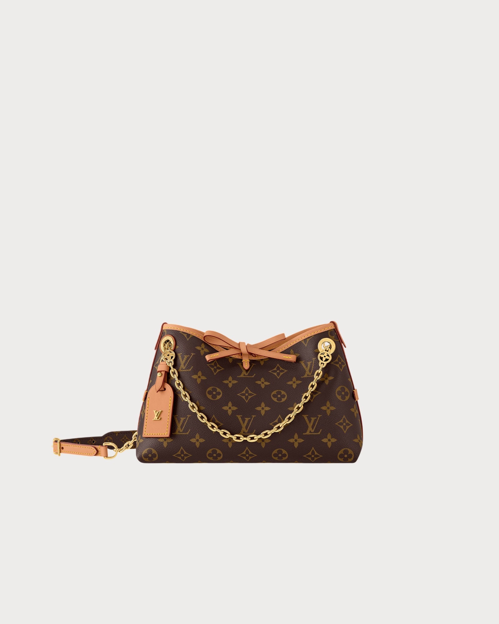LOUIS VUITTON M13014 CarryAll Bag Monogram Coated Canvas(BB/Brown