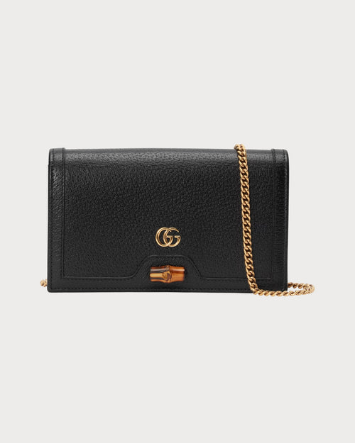 GUCCI Diana Mini Bag with Bamboo | 古馳 手袋 (迷你/黑色)