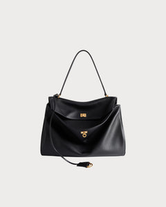 BALENCIAGA Women's Rodeo Large Handbag | 巴黎世家 手袋 (大码/黑色)