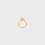 CELINE Triomphe Solitaire Sparkle Ring | 賽琳 戒指 (金色)