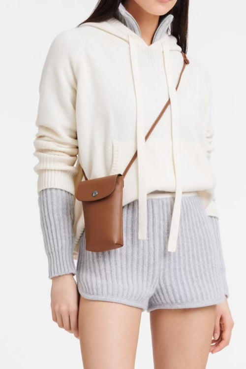 LONGCHAMP Le Pliage Xtra Phone Case with Leather Lace | 珑骧 电话袋 (多色)