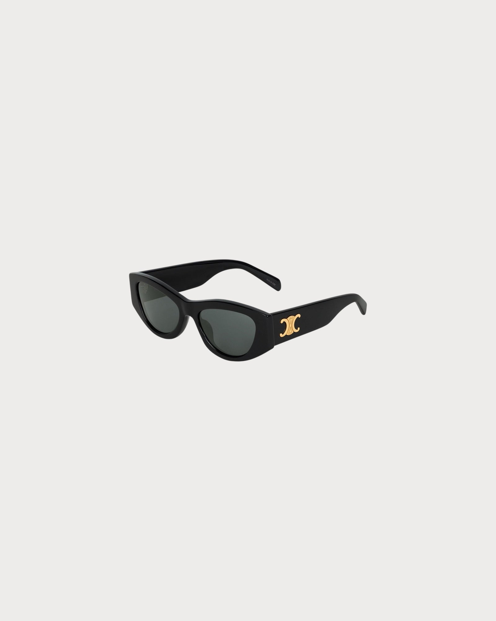 CELINE 黒 ブラック 美品 ロゴ入り 早い者勝ち即購入⭕️ テテ着用 CELINE Triomphe 15 Sunglasses Acetate(3 Colors) | LONDONKELLY