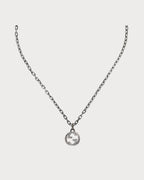 GUCCI Gucci Interlocking Pendant Necklace | 古馳 頸鏈 (銀色)