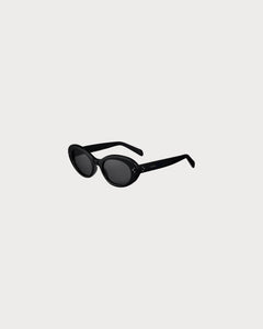 赛琳 Cat Eye S193 Sunglasses 醋酸酯太阳眼镜(黑色)