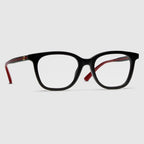 GUCCI Rectangular Optical Frame | Gucci Eyeglass Frame (Black)