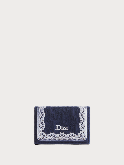 CHRISTIAN DIOR Dioramour Dior Oblique Glycine Wallet(2 Colors)