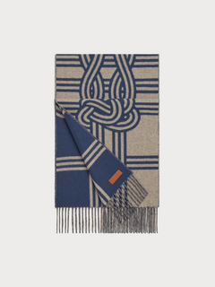 HERMES Petite Casaque Noeuds Marins Scarf(3 Colors)