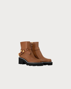 LOUIS VUITTON 1ADADR Women's LV Beaubourg Ankle Boots Leather(2 Colors)