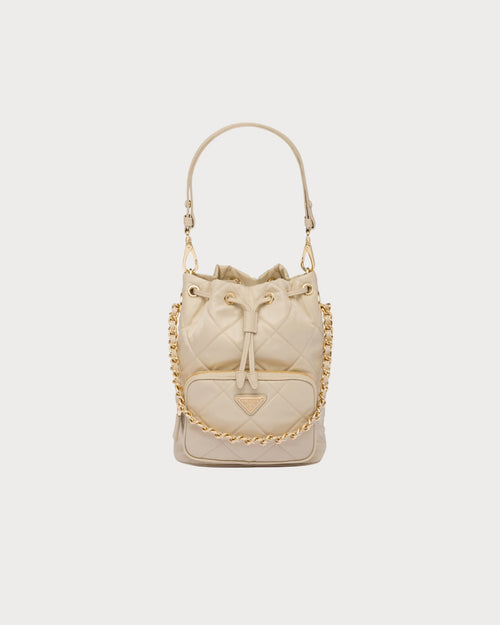 PRADA Re-Edition 1995 Chaine Re-Nylon Shoulder Bag | 普拉达 手袋 (Desert Beige)