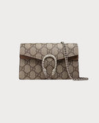 GUCCI Dionysus Bag GG Supreme Canvas(Mini/Brown)