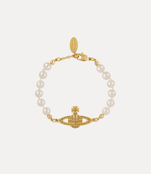 VIVIENNE WESTWOOD Mini Bas Relief Pearl Bracelet | 西太后 珍珠手鏈 (多色)