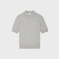 CELINE Triomphe Polo in Fine Cotton | Celine Short-Sleeved Top (Multicolor)