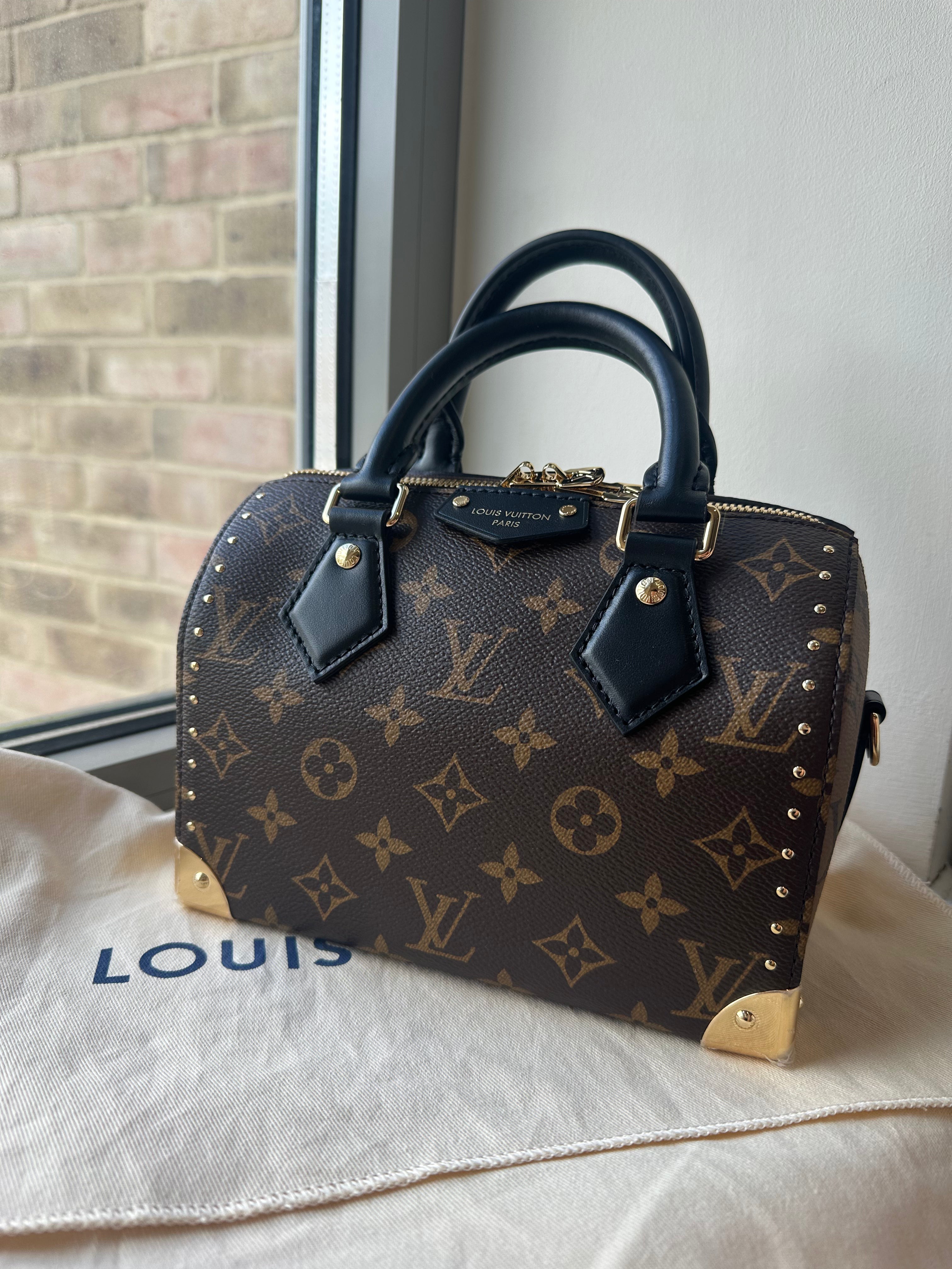 LOUIS VUITTON M13146 Speedy Trunk 20 Bag | Louis Vuitton Handbag