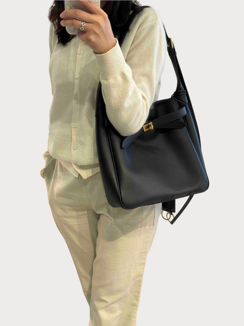 BALENCIAGA Bel Air Hobo Bag(Small/Black)