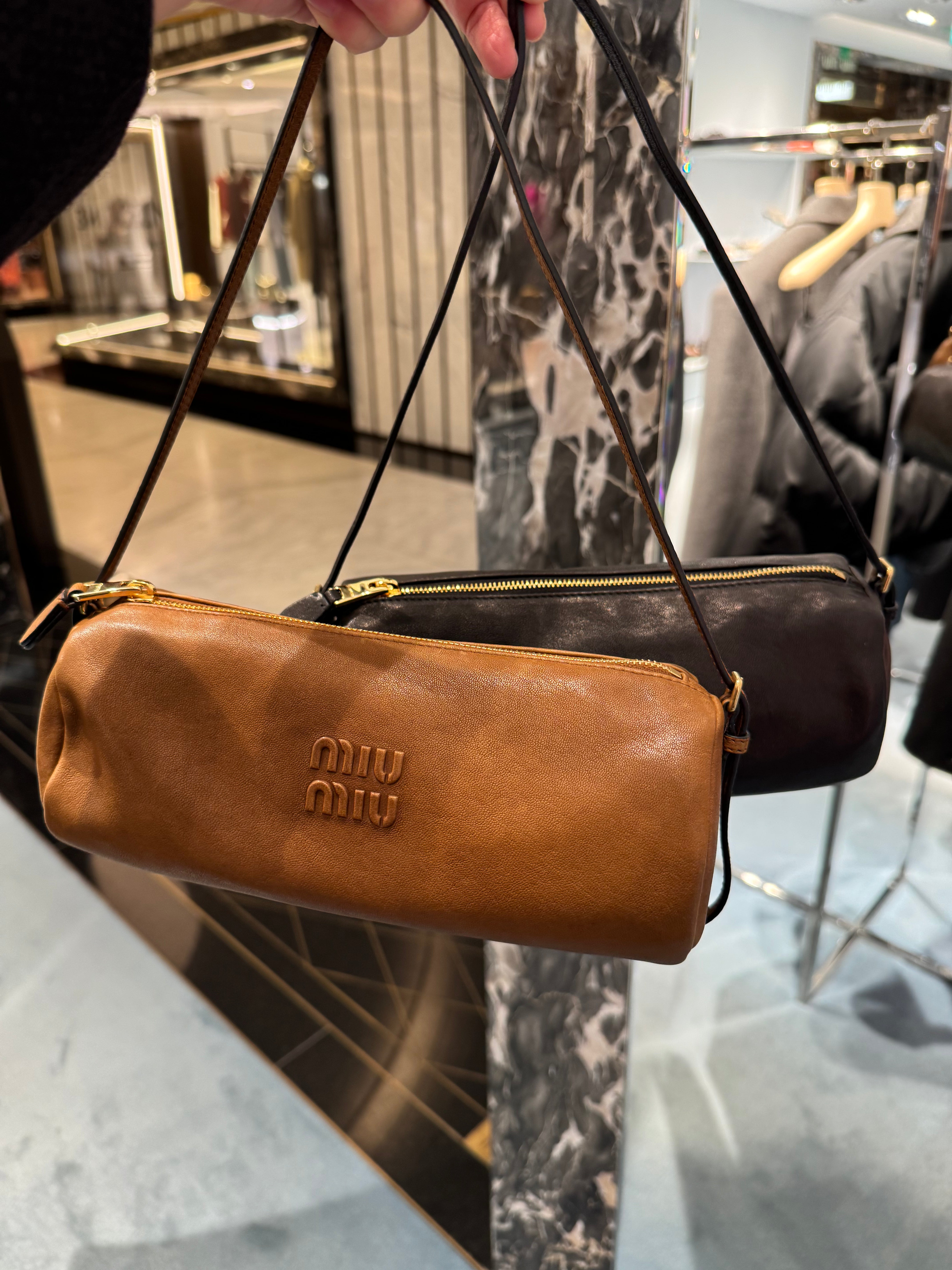 MIU MIU Nappa Leather Pouch(2 Colors) | LONDONKELLY – LONDONKELLY