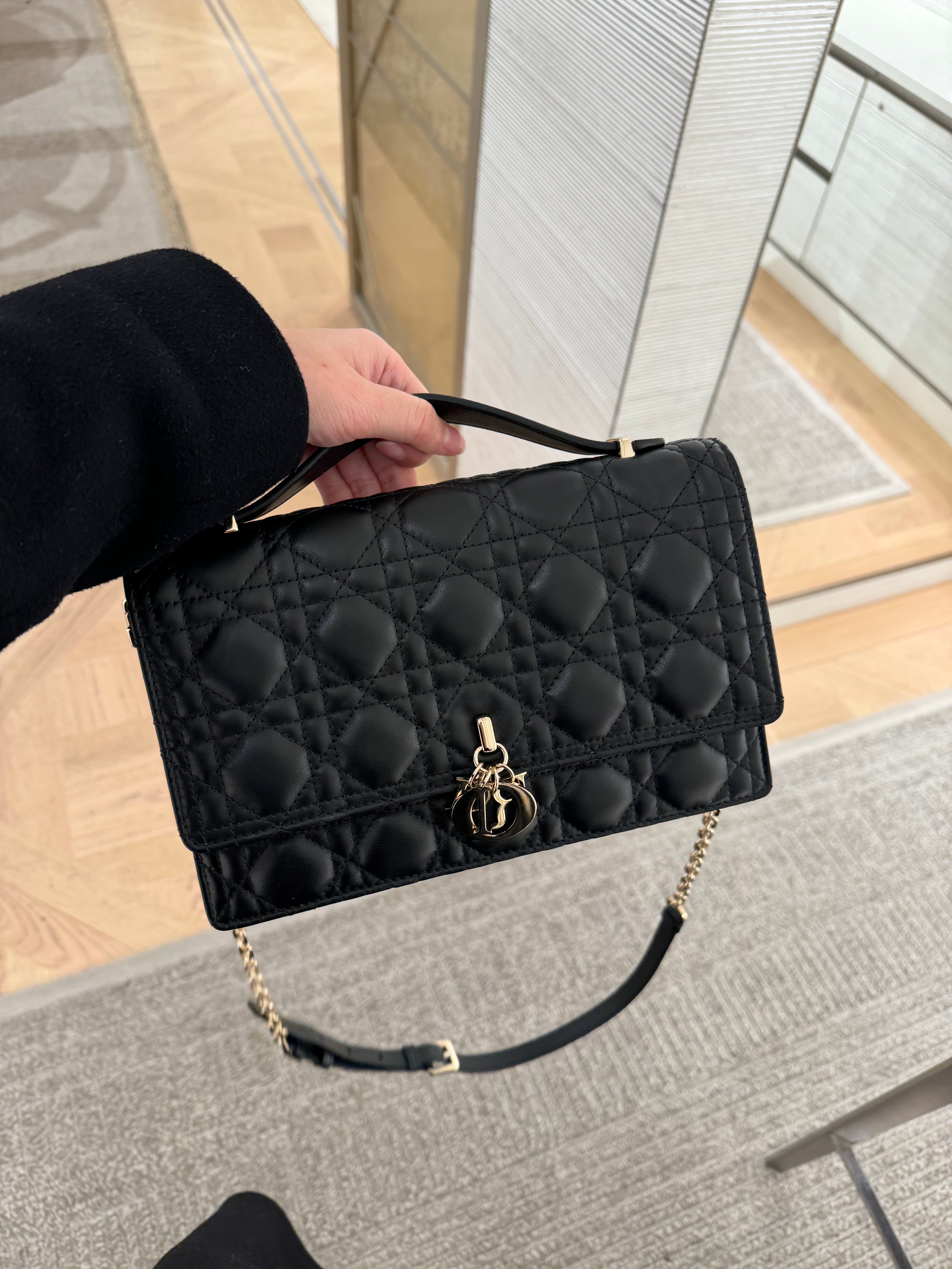 迪奥Miss DIOR Top Handle Bag 羊皮手袋(4色) | LONDONKELLY