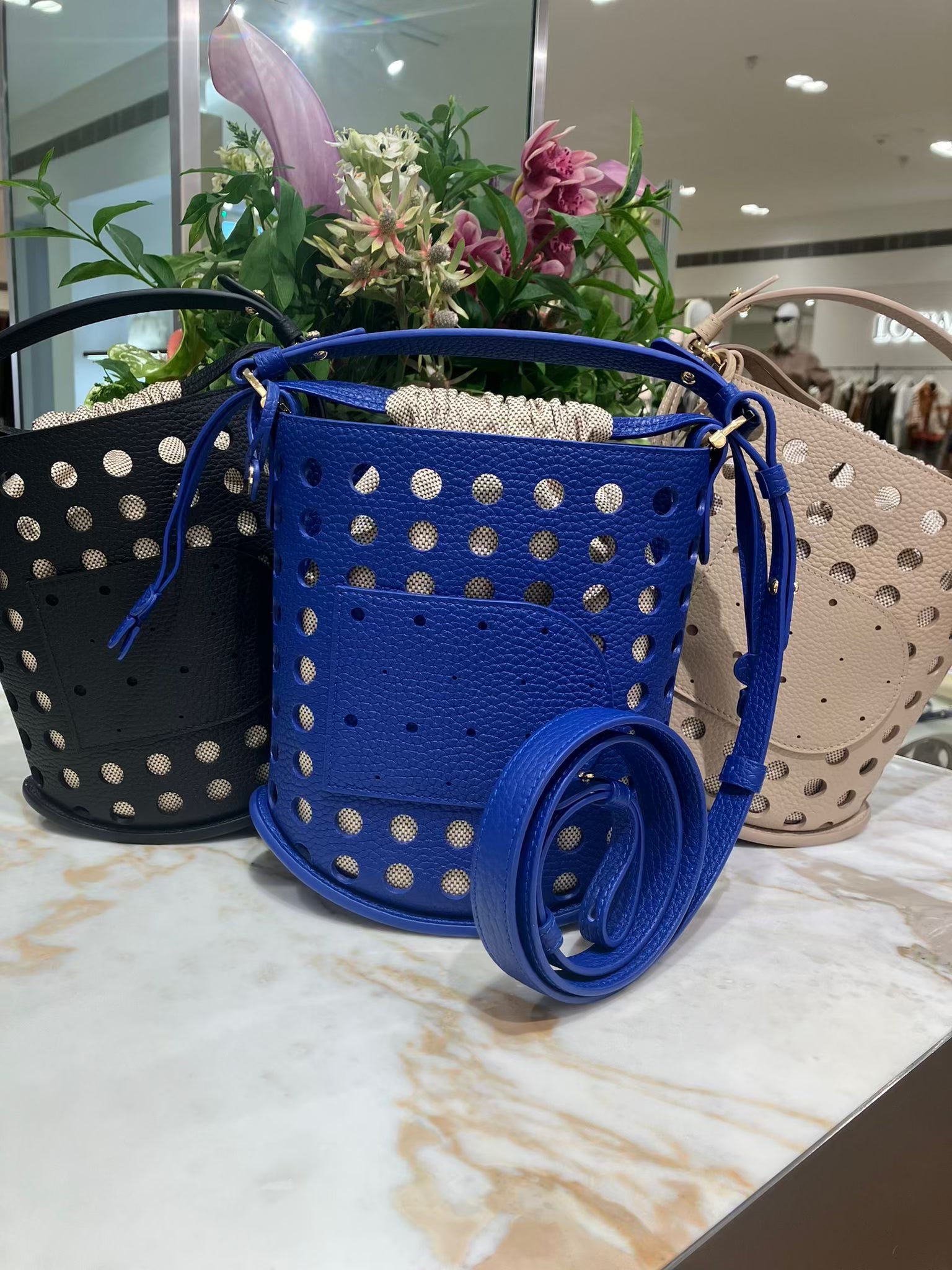 DELVAUX Pin Bucket Airess Taurillon Soft Leather(Mini/3 Colors 