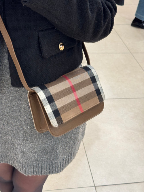 BURBERRY Mini Crossbody Bag | 博柏利 迷你手袋 (啡色)