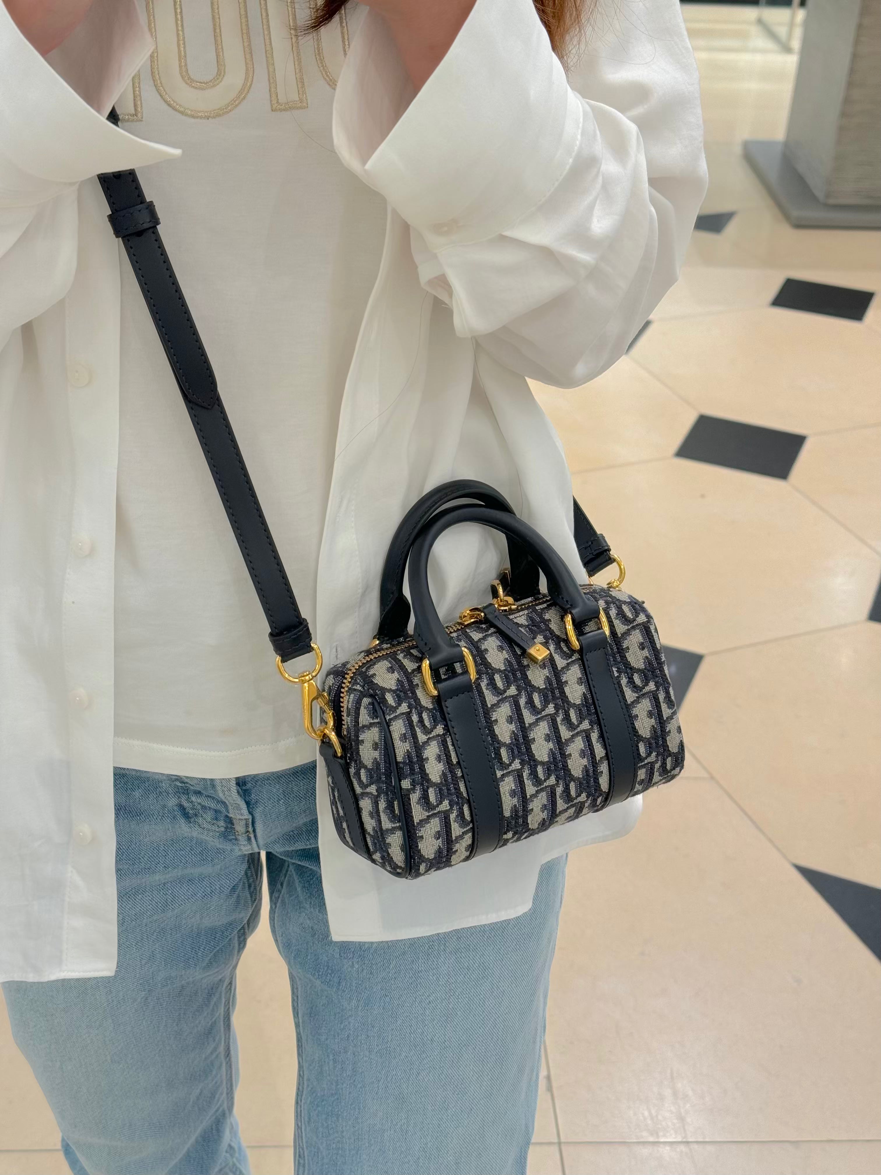 CHRISTIAN DIOR Nano Dior Groove 17 Bag | Dior Mini Bag (Multicolor