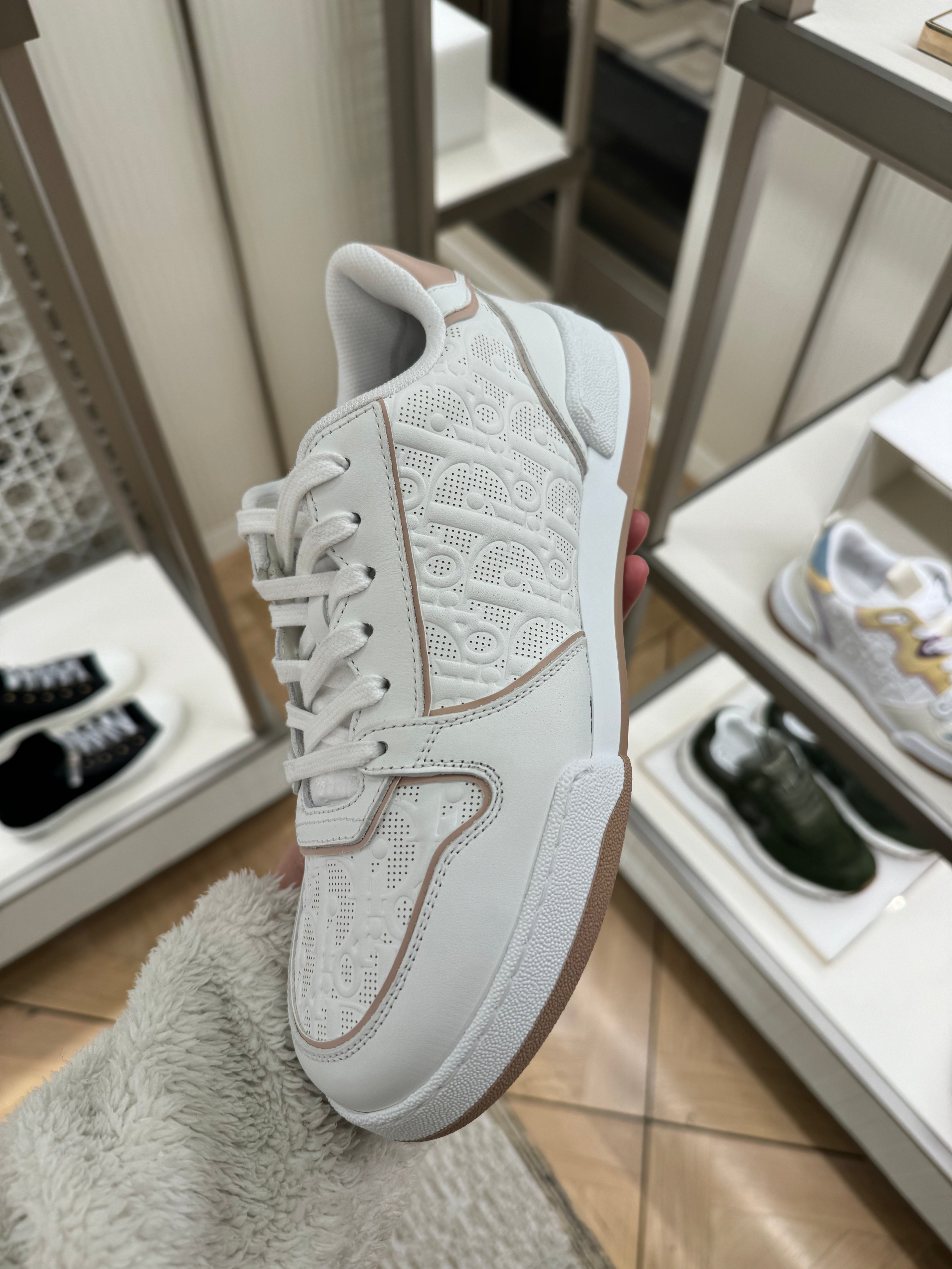 CHRISTIAN DIOR Dior One Sneaker Oblique Jacquard(White