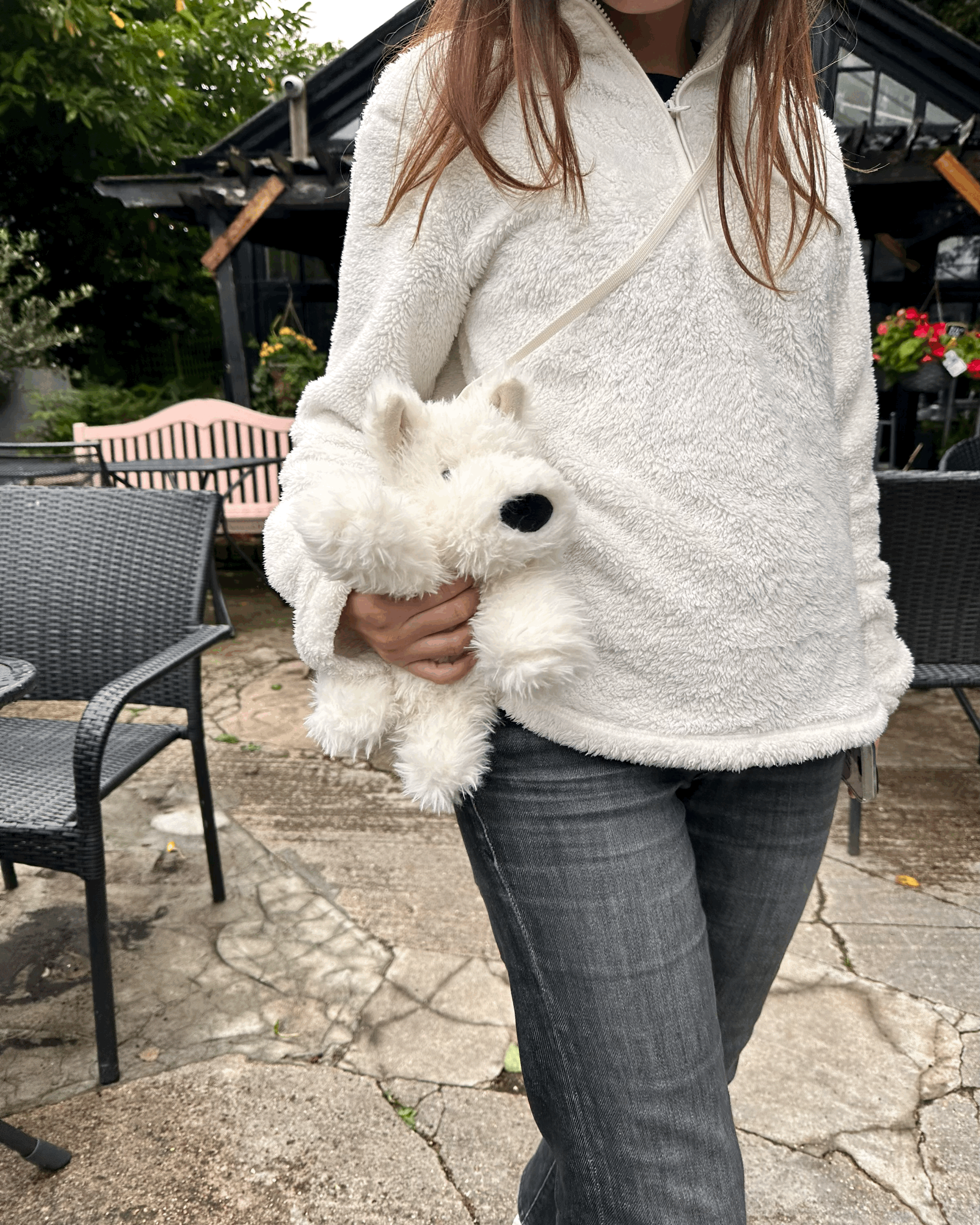 JELLYCAT Munro Scottie Dog Bag(White) | LONDONKELLY – LONDONKELLY