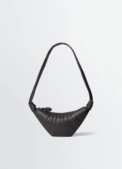 LEMAIRE Small Croissant Bag in Soft Nappa Leather | Small Croissant Leather Bag in Soft Nappa Leather (Multiple Colors)