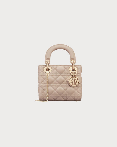 CHRISTIAN DIOR Mini Lady Dior Bag | 迪奧 Lady Dior手袋 (迷你/多色) -Powder Beige
