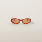 MIU MIU Glimpse sunglasses (Camel Beige Lenses)
