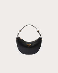 PRADA 1BC194 Arque Leather Shoulder Bag(Small/Many)