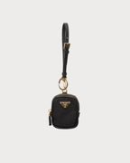 PRADA 1TT202 Re-Edition 1978 Re-Nylon Mini-Pouch Black | 普拉達 迷你袋鎖匙扣 (黑色)