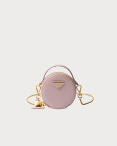 PRADA Saffiano Leather Mini-Pouch | 普拉达 迷你袋 (Pink)