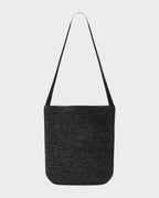 THE ROW Lori Bag Natural Raffia(Black)