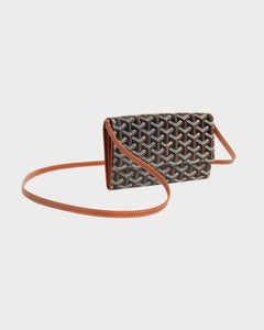 戈雅 Varenne Continental Wallet Goyardine帆布及小牛皮银包(多色)