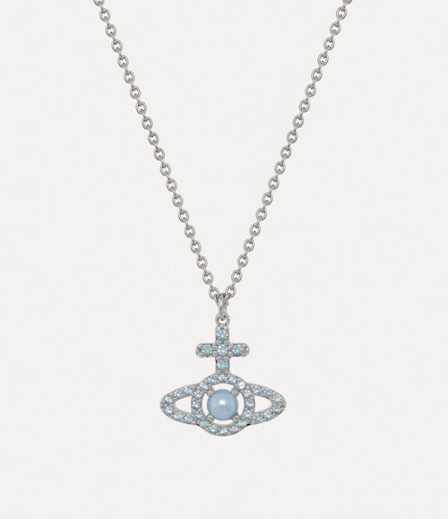 VIVIENNE WESTWOOD Olympia Pearl Pendant Necklace | 西太后 頸鏈 (藍色)
