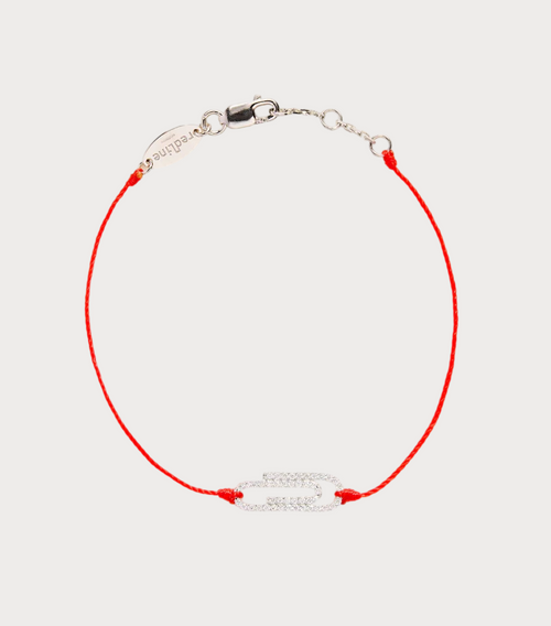 REDLINE Trombone Yellow Gold and Diamond Bracelet(2 Colors)