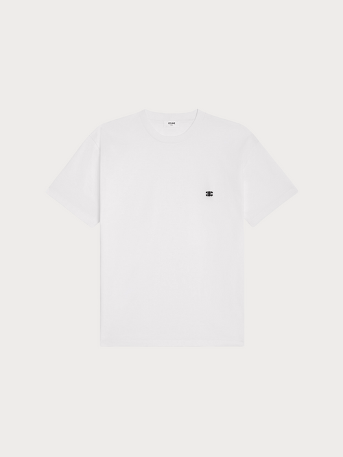 CELINE (M) Triomphe Loose T-Shirt Cotton Jersey(2 Colors)