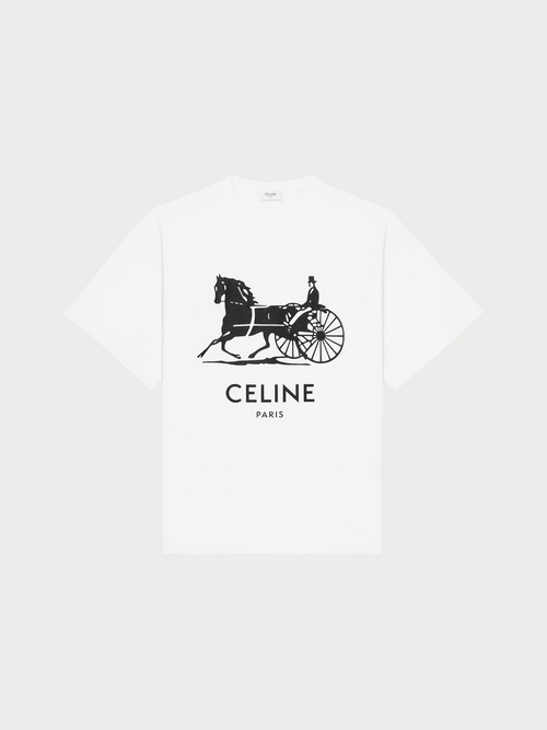 CELINE (M) T-Shirt Cotton Jersey(2 Colors)